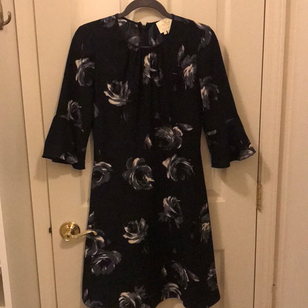 Navy with floral, Kate Spade dress size 2